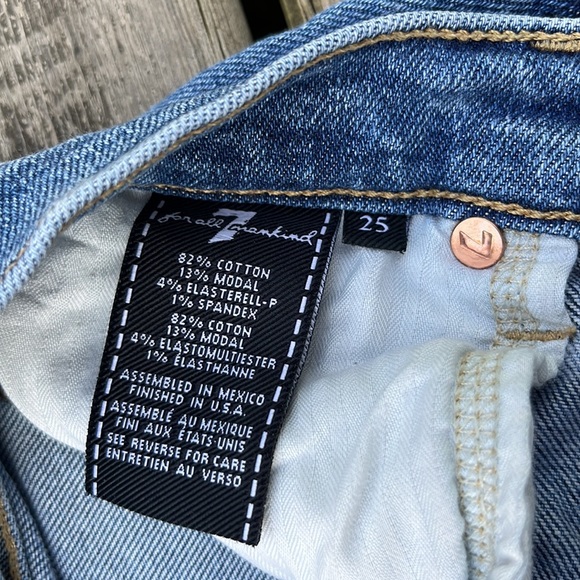 7 For All Mankind Skinny Ankle Jeans - Picture 4 of 8